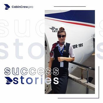 Success Stories British Airways - success of CabinCrew.uk students at British Airways recruitment - student got into British Airways as cabin crew on first try! All tasks and recruitment elements were practiced at CabinCrew.uk course - British Airways cabin crew work, Cabin Crew British Airways