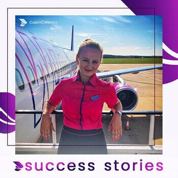 Success Stories Virgin Atlantic - success of CabinCrew.uk students at Virgin Atlantic recruitment - student got into Virgin Atlantic as cabin crew on first try! Course and recruitment scenarios allowed her to pass Virgin Atlantic cabin crew recruitment - Virgin Atlantic cabin crew work, Cabin Crew Virgin Atlantic